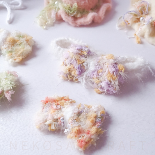 四季洋裝系列-春夏混色蝴蝶結頸圈