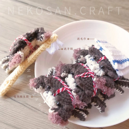 季節限定大閘蟹系列-嘔泡生蟹版大閘蟹寵物玩具