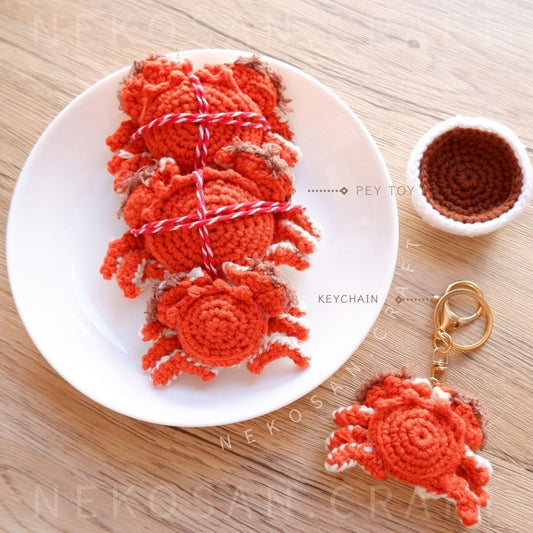 季節限定大閘蟹系列-食物款寵物玩具