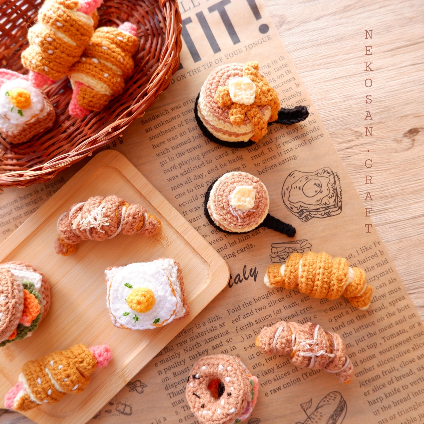 腸仔包 DIY材料包 （可製2件完成品）